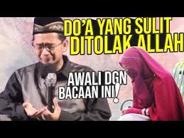 Sulit Bagi Allah Menolak Do A Yang Diawali Bacaan Ini Ustadz Adi Hidayat Lc Ma Youtube Kata Kata Indah Kekuatan Doa Kutipan Rohani