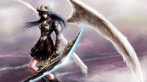 Angel Warrior Computer Wallpapers Desktop Backgrounds 3840x2160 Id 159996 Anjo Guerreiro Guerreiro Anime Anjos