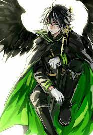 The best gifs are on giphy. Image Result For Anime Boy With Black Hair And Wings This Is Draco Owari No Seraph Seraph Of The End Seraphim