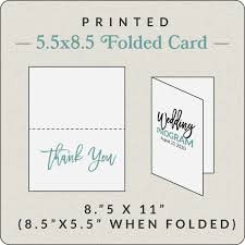 There you can choose how you'd like to print your own cards: Print Your Own Design 5 5x8 5 Folded Card