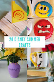 20 Disney Summer Crafts Disney Crafts For Kids Disney Diy Crafts Summer Crafts