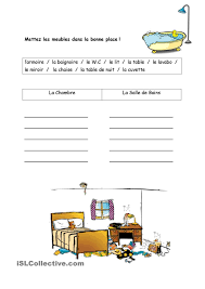 Meubles Mobilier De Salon Exercices De Vocabulaire Fiches Pedagogiques