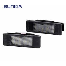 Sunkia Led Number License Plate Light For Mercedes Benz Sprinter W906 2006 Vito W639 2003 2014 Viano W639 2003 20 Mercedes Benz Mercedes Benz Sprinter
