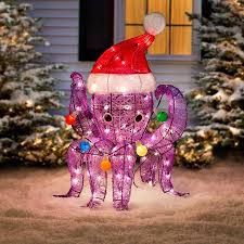 Pre Lit Octopus Christmas Lights Decorating With Christmas Lights Outdoor Christmas Lights Outdoor Christmas Decorations