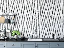 Minimalist Removable Wallpaper Chevron Wallpaper Modern Etsy Modern Wallpaper Chevron Wallpaper Removable Wallpaper
