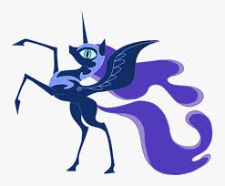 She appears in cutscene conversations regularly, such as when elements of harmony are unlocked, when a mane six pony is unlocked, and during the beginning few quests. Nightmare Moon From Book Vector By Iheartnico2 Nightmare Moon My Little Pony Friendship Is Magic Hd Png Download Transparent Png Image Pngitem