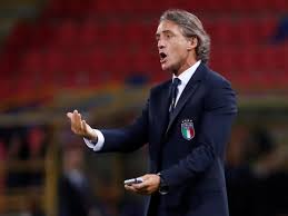 Roberto mancini former footballer from italy second striker last club: Roberto Mancini Happy As Italy Win Toughest Game Of The