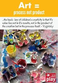 Let The Children Play Art Process Not Product Early Childhood Quotes Process Art Childhood Quotes
