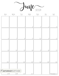 Free printable 2021 calendar created date: Simple Elegant Vertical 2021 Monthly Calendar Pretty Printables June Calendar Printable Calendar Printables Calendar June