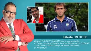 29 de septiembre de 2016. El Dia Que Retegui Fue Acusado De Noqui En El Programa De Lanata Diario La Capital De Mar Del Plata