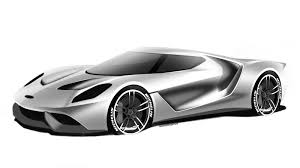 Ford Gt Design Theme C Design Sketch Render By Colin Bonathan 01 Jpg 1600 900 Ford Gt Concept Car Design Truck Design