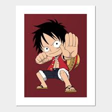 With tenor, maker of gif keyboard, add popular one piece luffy gear 2 animated gifs to your conversations. Chibi Monkey D Luffy Gear 2 Monkey D Luffy Posters And Art Prints Teepublic Uk