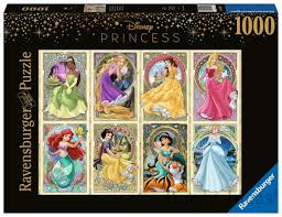 Check spelling or type a new query. Disney Art Nouveau Princesses 1000 Piece Jigsaw Puzzle By Ravensburger 16504