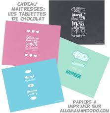 Cadeau Des Maitresses Atsem Avs Des Tablettes De Chocolat Avec Papier A Imprimer Allo Maman Dodo Tablette De Chocolat Cadeaux Maitresse Idee Cadeau Maitresse