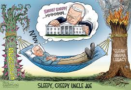 Click to share on twitter (opens in new window) Sleepy Creepy Uncle Joe Biden Ben Garrison Cartoon Newsplate