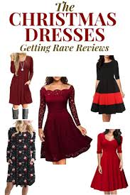 These Holiday Dresses Are Getting Rave Reviews On Amazon Women Are Going Crazy Over The Afforda Holiday Dresses Affordable Holiday Dresses Ladies Tops Fashion