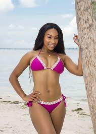 This Week S Jet Beauty Is Ambrianna Jones See And Learn More About Her Aspirations And Why Sh Vintage Bathing Suits Most Beautiful Black Women Girls Swimsuit
