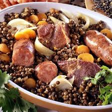 Petit Sale Aux Lentilles Vertes Du Puy Plats Mijotes Recettes De Cuisine Cuisine