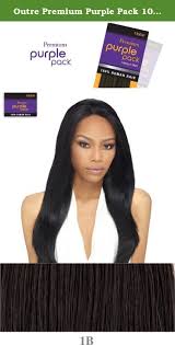 Outre Premium Purple Pack 100 Human Hair 8 Inches 1b Off Black Outre Purple Pack 100 Human Human Hair Weave Extensions Flat Iron Curls Weave Hairstyles