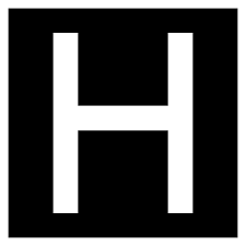 Happy valentines day handwritten calligraphy text on a white background black lettering with pink hearts vector illustration for advertising magazines posters websites greeting cards. File Letter H In White On A Black Square Svg Wikimedia Commons