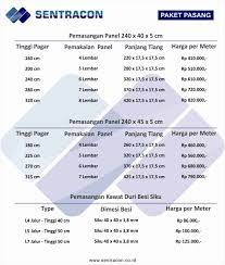 Harga pagar panel beton precast terbaru berikut ini kami informasikan untuk anda yang sedang membutuhkan pagar panel precast untuk memenuhi kebutuhan proyek anda. Harga Pagar Beton Precast 2021 Produk Precast Panel Arcon K255 Murah Per Meter