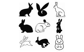 Download Bunny Rabbit Hare Graphic By Crafteroks Creative Fabrica Bunny Rabbit Hare SVG Cut Files