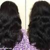 The substances used to artificially thicken hair and chemicals such as sls and perfumes, end. 1