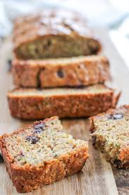 Chocolate Chip Zucchini Bread Healthnut Nutrition Recipe Chocolate Chip Zucchini Bread Food Breakfast Recipes