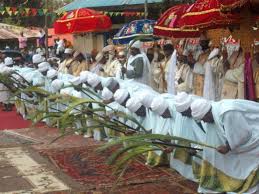 Hosanna Celebration Is Celebrated Every Year Before In Sunday A Week Before The Celebration Of Fasika Easter T Is Ce Palm Sunday Church Pictures Holy Mary