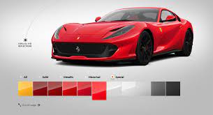 These configurations are only some of the infinite customisation possibilities that ferrari offers its customers. Ferrari S 812 Superfast Configurator Is A Great Time Killer Carscoops