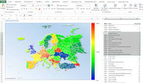 File:germany blank map.svg wikimedia commons. Excel Add In Mit Der Landkarte Der Nuts 2 Gebiete Von Europa