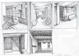 Yiming Song Unsw Arch Workshop 6 Storyboarding Interior Architectural Spaces Storyboard Architecture Sketch Architecture Drawing