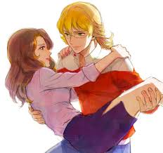 barnaby brooks jr. and agnes joubert (tiger & bunny) drawn by ruondea