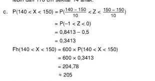 Check spelling or type a new query. Dari Data Tinggi Badan 600 Siswa Di Suatu Sma Diperoleh Rata Rata 150 Cm Dan Simpangan Baku 10 Mas Dayat