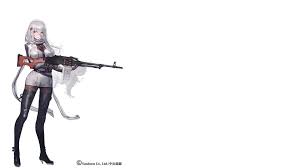 I really hope you like it. Wallpaper Id 113471 Anime Girls Simple Background Girls With Guns White Hair High Heels Pkm Uniform Girls Frontline