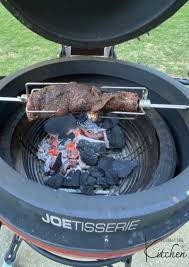 Rotisserie Pork Tenderloin With Mustard Sauce Georgia Girl Kitchen In 2020 Kamado Joe Recipes Pork Tenderloin Kamado Joe