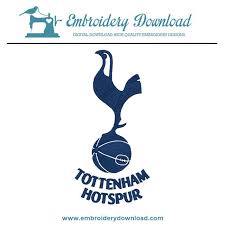 Tottenham hotspur fc es un club de fútbol de inglaterra, fundado el 5 de septiembre de 1882. Tottenham Hotspur Logo Embroidery Design For Download Embroiderydownload