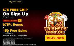 All bonus offers are played in online casinos allowing the player a chance to win real money. Rich Casino Bonus Codes 75 Free Chip No Deposit Bonus Casino Bonus Casino Online Casino Bonus