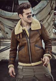 Please Take A 40 Coupon Quickly Fur Coat Men S Shearling Jacket B3 Flight Jacket Short Fur Lea Mens Shearling Jacket Fur Leather Jacket Cool Jackets For Men