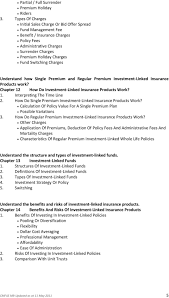 Maybe you would like to learn more about one of these? Cmfas M9 Life Insurance And Investment Linked Policies Pdf Free Download