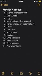 12 Kahoot Names Ideas Kahoot Names Funny