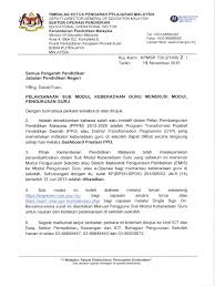 Kementerian pendidikan malaysia (kpm) menyediakan garis panduan pembukaan semula sekolah untuk dipatuhi strim langsung sidang media kementerian pendidikan malaysia (kpm) oleh menteri kanan datuk seri mohd ismail sabri yaakob mengumumkan prosedur operasi standard (sop). Surat Keberadaan Guru 19 11