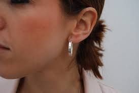 YNEDAJEWELS Sterling Silver 925 Earrings, Dainty Hoops Earrings, Light Hoops, Delicate Hoops.
