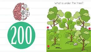 Level 39 dicangkir mana yang ada lemon ? Brain Test Level 200 What Is Under The Tree Answer Daze Puzzle