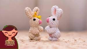 Tiny egg hares (free pattern) | tildas world. Amigurumi Como Hacer Un Conejo Para Pascua En Crochet Bibi Crochet Youtube