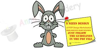 Find the perfect funny rabbit stock photos and editorial news pictures from getty images. Bunny Embroidery Machine Embroidery Design Grey Rabbit Funny Bunny Anna Embroidery Designs
