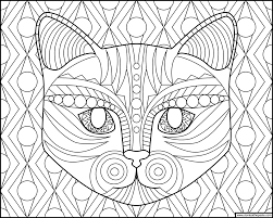 Clip art cat coloring page. Don T Eat The Paste Cat Face Coloring Page