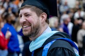 It's almost here! December Commencement is just around the corner (Dec.  14), and today at the Grad Fair, hard-working almost-grads had the chance  to pick up their regalia, decorate their caps, enjoy