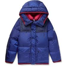 Moncler Empire K2 Panelled Quilted Shell Down Jacket 1 715 Liked On Polyvore Featuring Men S Fashion Men S Clothin Mens Jackets Hooded Jacket Men Jackets