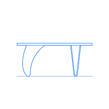 Ideally, coffee table height allows you to easily rest objects and your feet on the surface from a seated pose. Coffee Tables Accent Tables Dimensions Drawings Dimensions Com